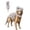Gray, variant on Pet Dinosaur Costume, Soft Plush T-Rex Skeleton Halloween Costume for Dogs | Cosplay Clothes for Medium & Large Dog and Cats Funny Adorable Glow-in-the-Dark Dino Outfits Big Breeds For Party Family
