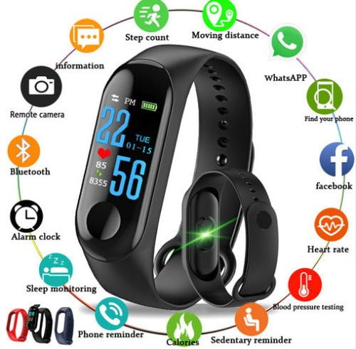 black android smart watch