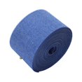 thumbnail image 2 of BrowQuartz 5CM Burlap Ribbon Rolls Linen Multiple Colors Portable Woven Roll Flexible Fashionable Tight Stitched Party Decorations Home Dark Blue 1, 2 of 6