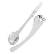 FRCOLOR 2 Pcs Elderly Tableware Sticker Dashboard Car Seats Portable Child Silver