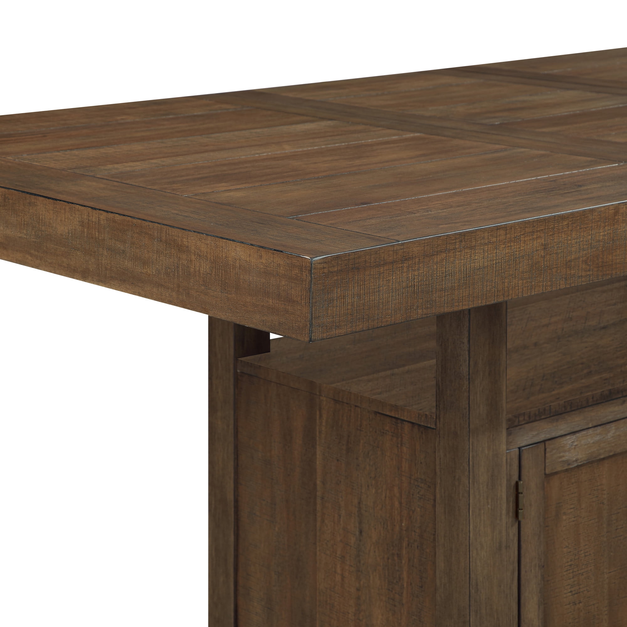 Steve Silver Garland Modern Counter Dining Table with 20-inch Leaf, Sand