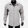 thumbnail image 7 of Guluxicc Shirts for Men Button Down Long Sleeve Shirts with Multi Pockets Hiking Summer Casual Outfit, 7 of 7