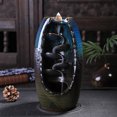 thumbnail image 3 of Gwong Decoración hogareña Cerámica Cascada BackFlow Incienso Burning Holder Aroma Diffuser Decoración del hogar Gwong 21038535, 3 of 7