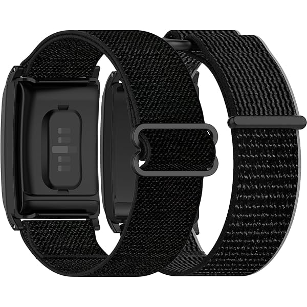 wonima11 2Pack Elastic Bands Compatible for WHOOP 4.0 Band, Adjustable Nylon Straps Replacement Wristbands for WHOOP 4.0 Fitness Tracker