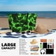 thumbnail image 5 of Fotbe Green Lightning Bolsa de Viaje para Playa - Resistente al Agua, Bolsa Tote de Gran Capacidad y Ligera con 7 Bolsillos para Mujeres y Hombres, 5 of 7