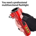 thumbnail image 4 of Suncoda Handheld Lamp, Multifunctional Window Breaker Hammer Flashlight Outdoor Emergency Lighting Portable Rechargeable Light, 4 of 7