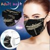 YZHM Adult Disposable Face Masks Digital Printing Three Layer Protective Breathable Mask
