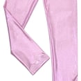 thumbnail image 5 of Bixock Girls Shiny Metallic Leggings High Waist Dance Pants with Pockets Kids Soild Color Soft Casual Yoga Pant Performance Activewear Girls Clothings Size 9-10Years, 5 of 6