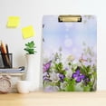 thumbnail image 6 of GZHJMY Herb Wild Flower Clipboards Acrylic A4 Letter Size Clipboards with Metal Clip for Nurses, Students, Teachers, Classroom, Office, 6 of 7