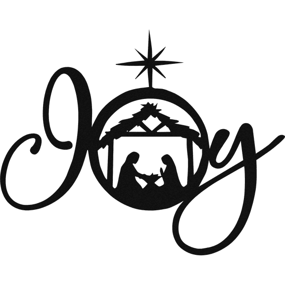 Joy - Metal Wall Art