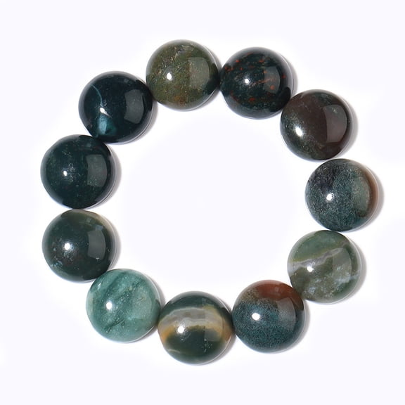 XmhyTop-A 10pcs Stone Round Flatbacks Round Loose Beads Semi Beads for DIY Jewelry Making 8mm-S03