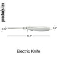Proctor Silex Electric Knife with Stainless Steel Reciprocating Blades