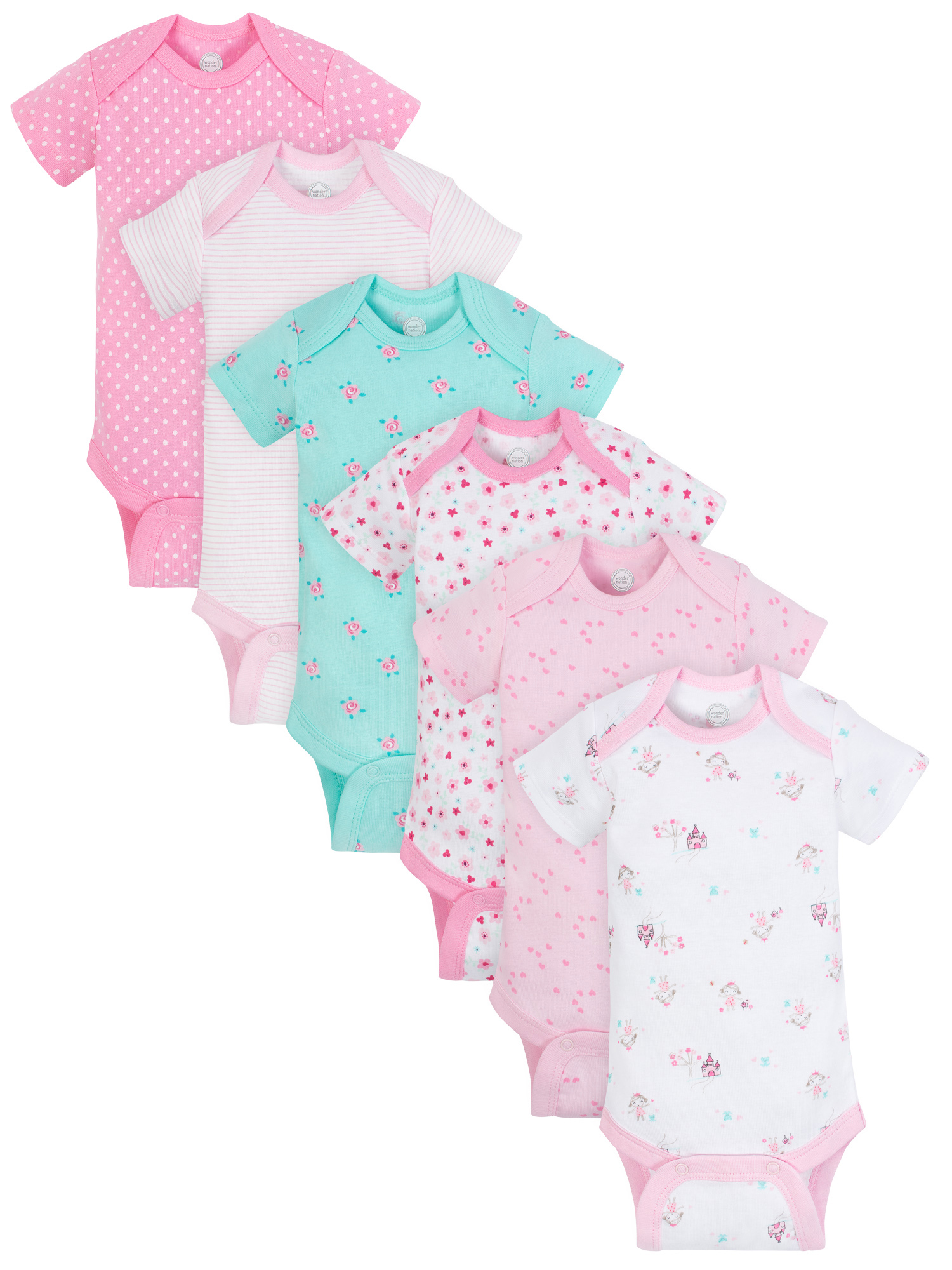 wonder nation short sleeve bodysuit