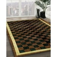 thumbnail image 3 of Ahgly Company Machine Washable Indoor Rectangle Abstract Hazel Green Area Rugs, 8' x 12', 3 of 7