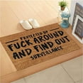 thumbnail image 2 of Mouliraty Front Door Mat Welcome Mats, Funny Doormat Indoor Outdoor Home Front Porch Rugs Bedroom Entrance Patio Decoration Supplies, 2 of 8