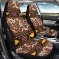 thumbnail image 3 of POLERO Southwestern Geometric, Protective Elastic Car Seat Cushion Waterproof Car Seat Covers for Front Seats for Automobile, 3 of 12