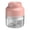 Pink / 100ml, variant on Mini Electric Food Blender 250ml – Small Portable Mixer with Powerful Motor & Stainless Steel Blades, One-Click Operation, Easy to Clean, tpc Rechargeable, for Baby Food, Smoothies, Spices, Meat