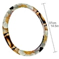 thumbnail image 4 of Honeybee 14.5 Inch Printing PVC Leather Car Wheel Covers Steering Wheel Covers Auto Accessories, 4 of 6