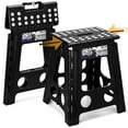 thumbnail image 1 of Taburete plegable Delxo de 16 pulgadas para adultos de hasta 180 kg, 1 of 9