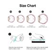 thumbnail image 5 of Wearlizer Braided Bands Compatible with Fitbit Versa 4/Versa 3/Fitbit Sense 2/Fitbit Sense Band for Women, Elastic Solo Loop Stretchy Nylon Woven Wristband, 5 of 7