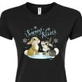 thumbnail image 3 of Disney Bambi - Christmas - Snowy Bunny Kisses - Juniors Fitted Graphic T-Shirt, 3 of 5