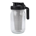 thumbnail image 1 of Cold Brew Coffee Maker Jar, Fine Mesh Stainless Steel Filter, Thick Glass Iced Coffee Pitcher, Dishwasher Safe, Ideal For Working From Home, With Spout Lid, For Easy Pouring and, 1 of 7