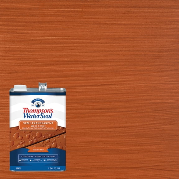 Thompsons Waterseal 185948 1 gal Semi-Transparent Waterproofing Stain, Harvest Gold