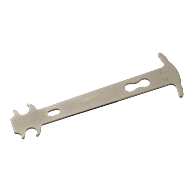 Greeniant Comprobador de cadena de bicicleta Indicador de desgaste resistente al desgaste Cadenas de ciclismo resistentes a la deformación Herramienta de Ciclismo Plata Greeniant OD3098-00B