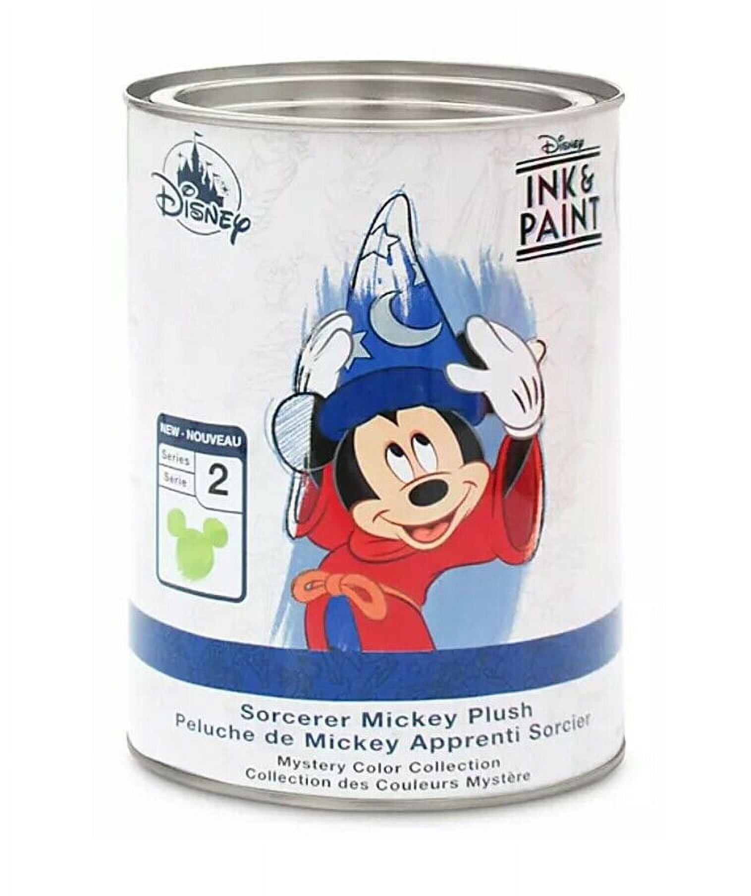 Mickey Mouse Paint Can Wave 2 Mystery Plush Toy Stuffed Animal Doll 1pc Blind Box