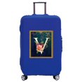 thumbnail image 1 of New Travel Suitcase Luggage Covers Protective Covers Scratch Proof Dust Cover Reusable Dust Cover Flower Pattern Series 8flowerV M, 1 of 6