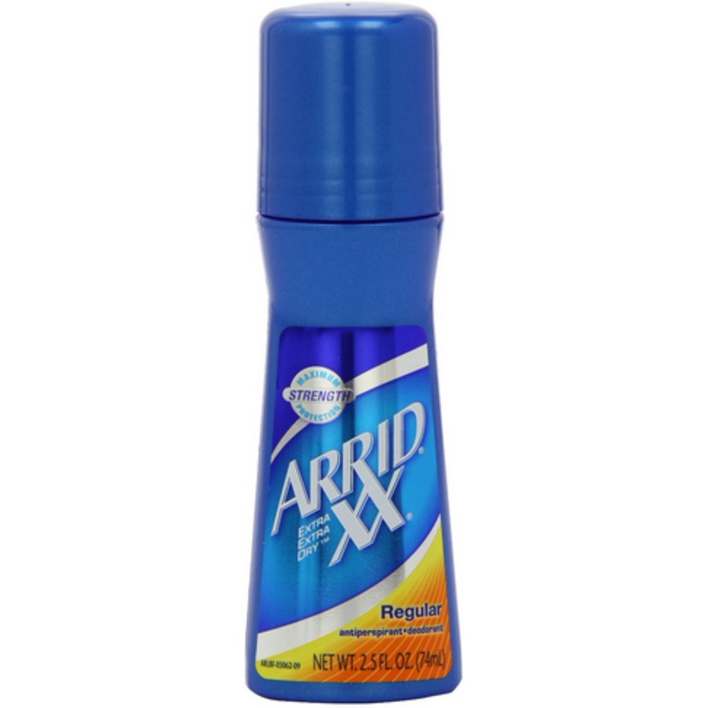 ARRID XX AntiPerspirant Deodorant Roll On Regular 2.50 oz (Pack of 3