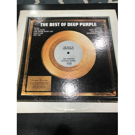 The Best Of Deep Purple Album