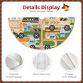 thumbnail image 3 of Fuzoiu Construction Machinery1 Print Christmas Tree Skirt,Xmas Christmas Decorations,Xmas Tree Mat for Farmhouse Holiday New Years Home Party Decor Tree Rugs-48", 3 of 6