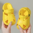 thumbnail image 6 of Fozruso Girls Sandals Close Toe,Sizes 7-7.5 Toddler,Kids Unisex Water Play Clogs Sandals With Breathable Holes For Beach Pool Outdoor Activities, 6 of 7