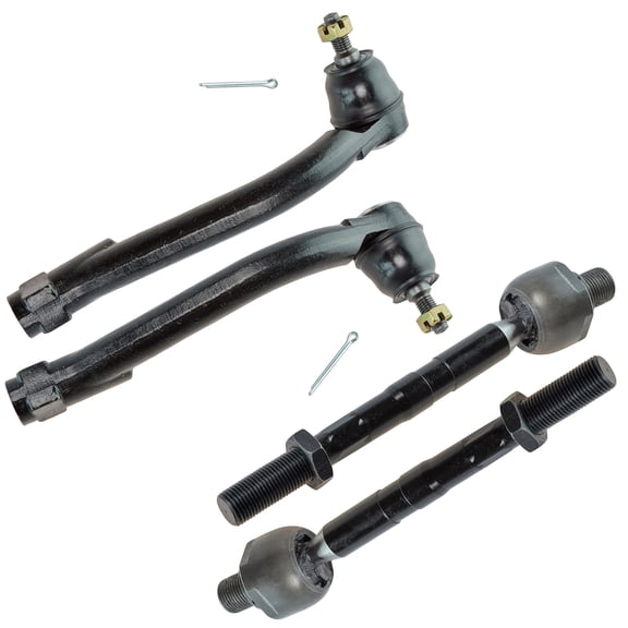 TRQ Front Tie Rod Set Fits Select 2006-2010 Kia Optima 2007-2010 Rondo