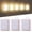 Pink, variant on Motion Sensor Night Light Indoor - Cordless Under Cabinet Lighting, Stick- LED Closet Lights, Safe Light for Stairs, 4000K Nightlight 3-Pack (Yellow)