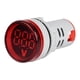 thumbnail image 5 of Voltímetro digital con pantalla LED redonda para bricolaje, CA 12-500 V Rojo, 5 of 9