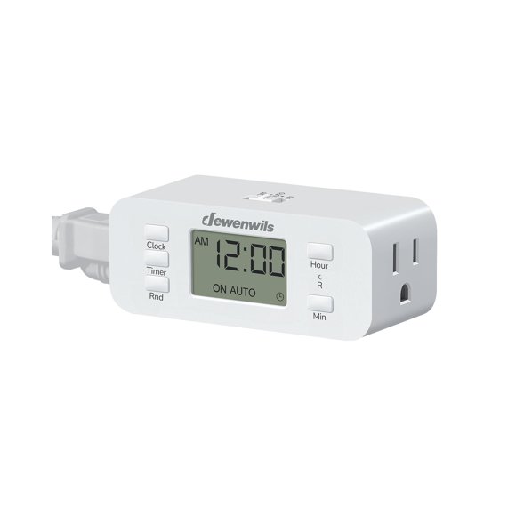 Temporizador digital DEWENWILS programable 24 horas, 125 V