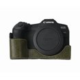 thumbnail image 1 of GadgetCom Camera Half Case Compatible with Canon EOS R8 , Anti-Slip PU Leather Shell Protective Cover, 1 of 5