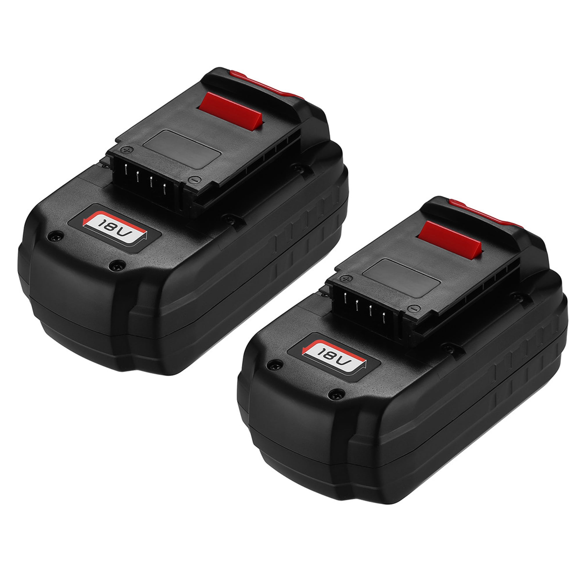 2 Pack 3700mAh Porter Cable 18V Replacement Battery Compatible with Porter Cable PC18B-2 18-Volt Cordless Tools Batteries 