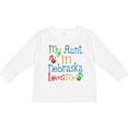 thumbnail image 3 of Inktastic My Aunt in Nebraska Loves Me Boys or Girls Long Sleeve Toddler T-Shirt, 3 of 5