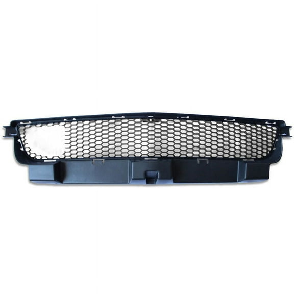 Ikon Motorsports Compatible with 12-14 Charger SRT8 Front Lower Grille With Adaptive Cruise Control Black 2012 2013 2014