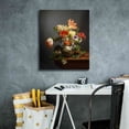 thumbnail image 4 of Epic Graffiti 'A Study On Tulips' by Leah McLean Giclee Canvas Wall Art, 20"x24", 4 of 6