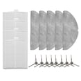 thumbnail image 1 of EchoBliss Filtros De Cepillo Lateral Almohadillas De Fregona Para Lubluelu Para L20 Para Muebles V8 Pro Aspiradora, 1 of 12