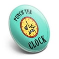 thumbnail image 2 of Punch The Clock Funny Humor Metal 1.1" Tie Tack Hat Lapel Pin Pinback, 2 of 5