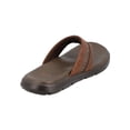 thumbnail image 3 of Sandalias Flexi Hombre Piel Cómodas Casuales Ligeras cafe 26 Flexi 400019, 3 of 4