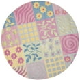 thumbnail image 4 of SAFAVIEH Kids Collection SFK356A Handmade Pink/Multi Rug, 4 of 10
