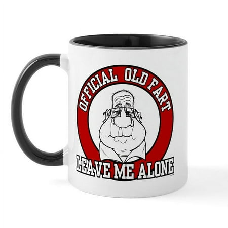 

CafePress - Official Old Fart Leave Me Alone Mug - 11 oz Ceramic Mug - Novelty Coffee Tea Cup