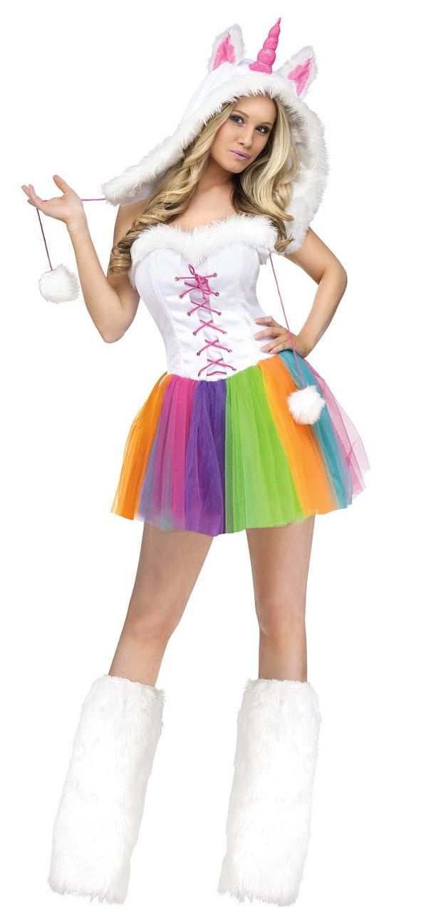 female diy unicorn costume