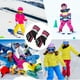 thumbnail image 4 of Inteprter 1 par de manoplas para niños, guantes gruesos estampados impermeables de invierno, artículos deportivos cómodos portátiles para actividades Suministros térmicos Negro Inteprter HA059841-04B, 4 of 6